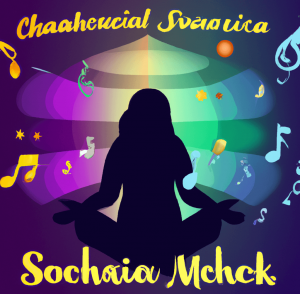 Notas musicales asociadas a cada uno de los chrakas